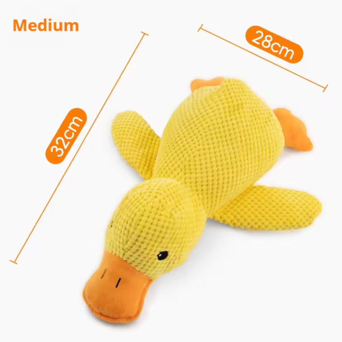 Peluche Anatra da Compagnia – Morbido, Resistente e Confortevole